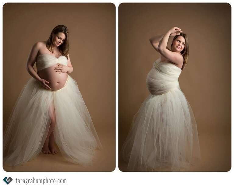 ivory tulle tutu maternity skirt and top