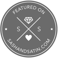 Sash and Satin featured badge