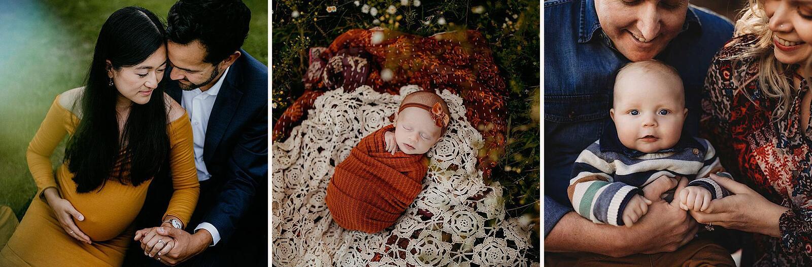 maternity newborn and family images by Tara Graham